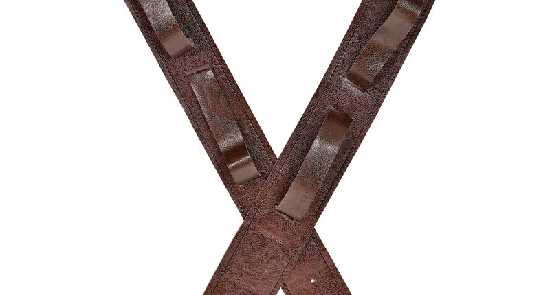 Widmann SRL Bruine riem met 4 holsters voor wapens