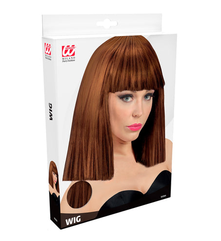 Widmann SRL Bruine showgirl pruik