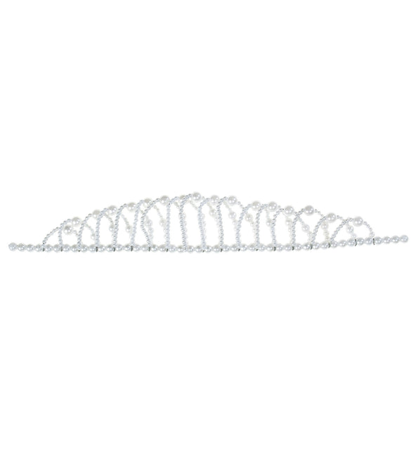 Widmann SRL Buigbare kroon met pareltjes