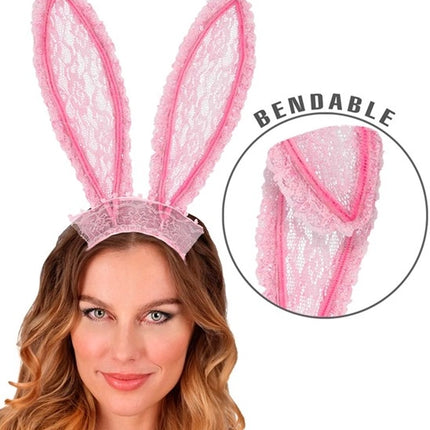 Widmann SRL Bunny oren kant roze