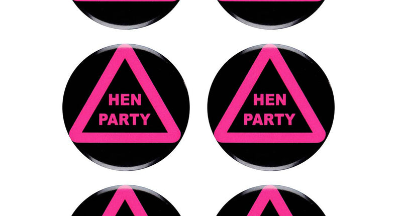 Widmann SRL Buttons vrijgezellenfeest broche hen party