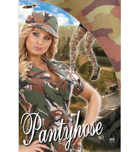 Widmann SRL Camouflage panty soldaat