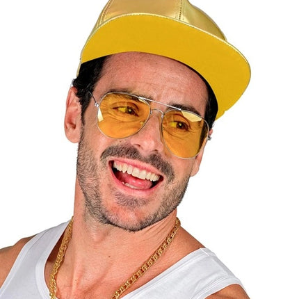 Widmann SRL Cap goud holografisch hoed Isa