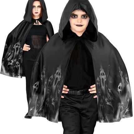 Widmann SRL Cape geest zwart 75cm Roos