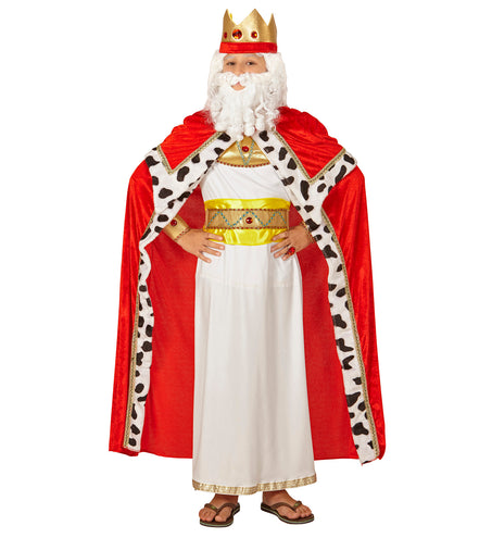 Widmann SRL Cape koning voor kinderen