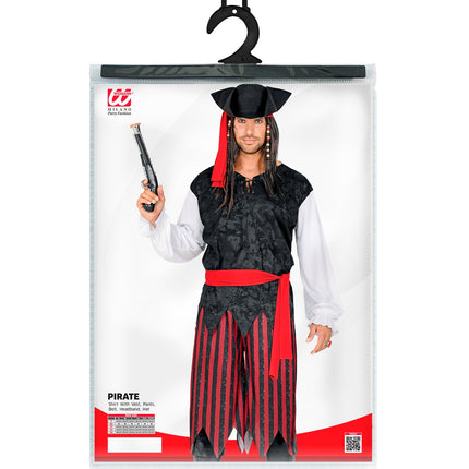 Widmann SRL Caribisch piratenpak heren