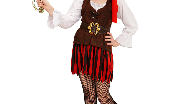 Widmann SRL Caribische piraat pak Inge