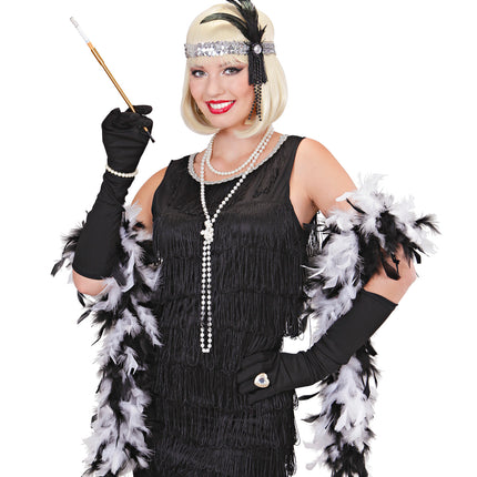 Widmann SRL Charleston hoofdband goud glitter