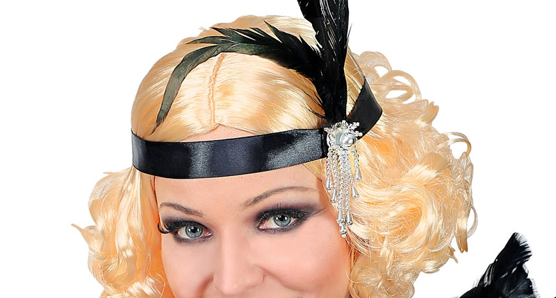 Widmann SRL Charleston pruik met hoofdband