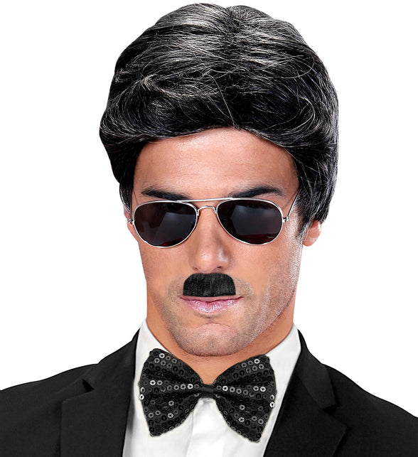 Widmann SRL Charley Chaplin snor zwart