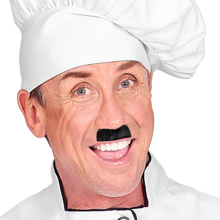 Widmann SRL Charley Chaplin snor zwart