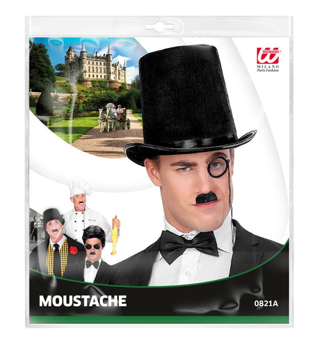 Widmann SRL Charley Chaplin snor zwart