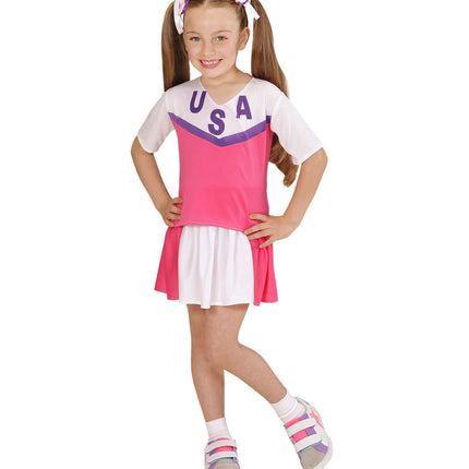 Widmann SRL Cheerleader pakje USA roze