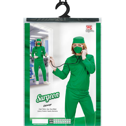 Widmann SRL Chirurg dokter kostuum kinderen OK