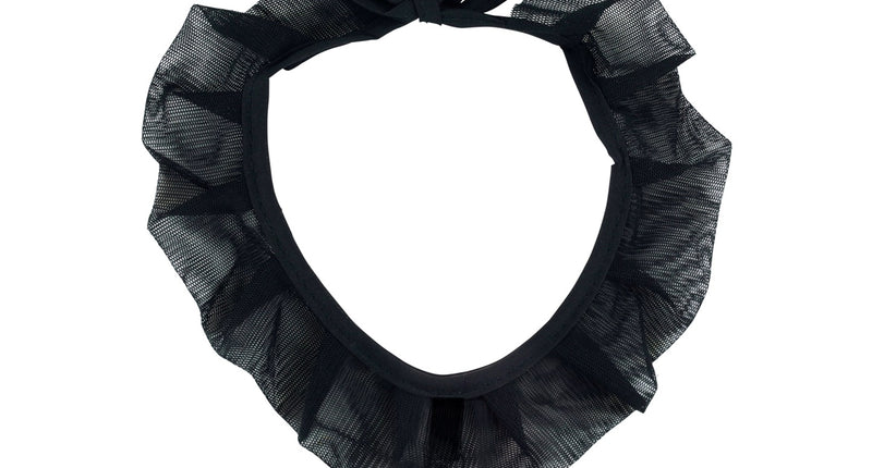 Widmann SRL Choker vleermuis met zwarte gemsteen