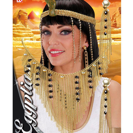 Widmann SRL Cleopatra ketting en oorbellen Gigi