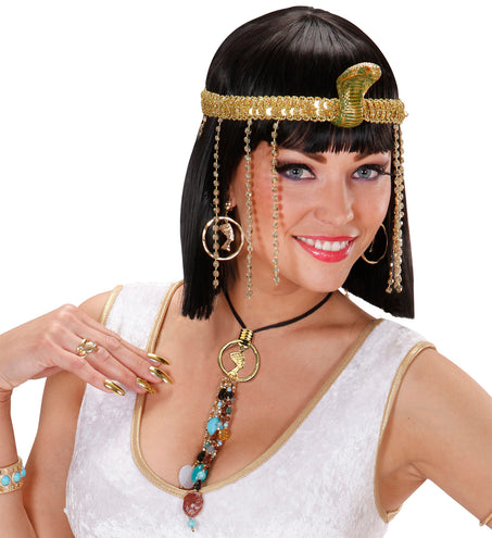 Widmann SRL Cleopatra ketting met oorbellen Egypte
