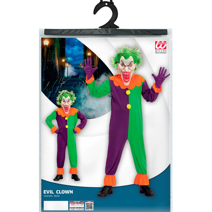Widmann SRL Clown Evil joker pak