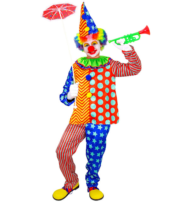 Widmann SRL Clown kostuum Bollie kinderen