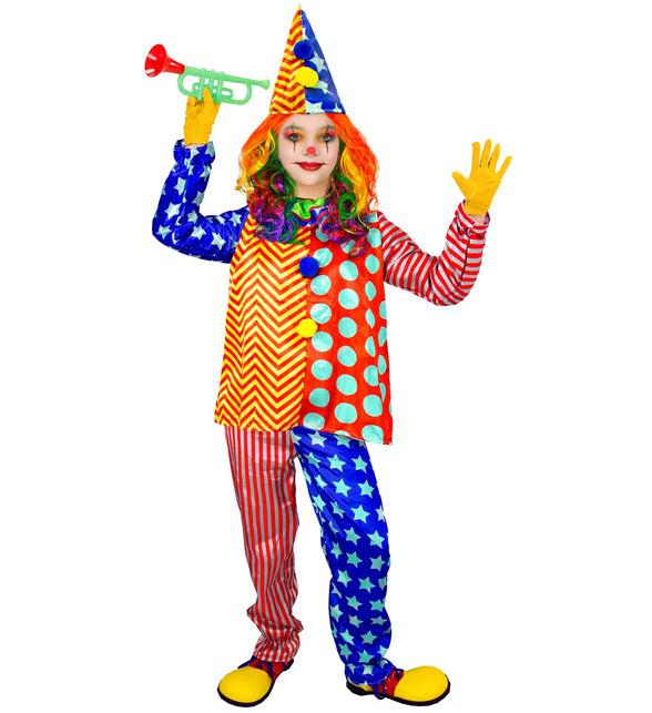 Widmann SRL Clown kostuum Bollie kinderen
