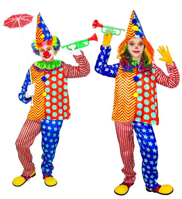 Widmann SRL Clown kostuum Bollie kinderen