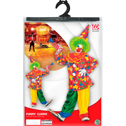 Widmann SRL Clown kostuum Flippo kind