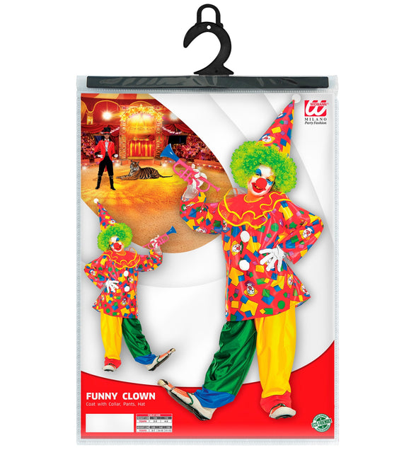 Widmann SRL Clown kostuum Flippo kind