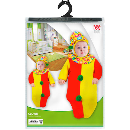 Widmann SRL Clown pak baby Wally