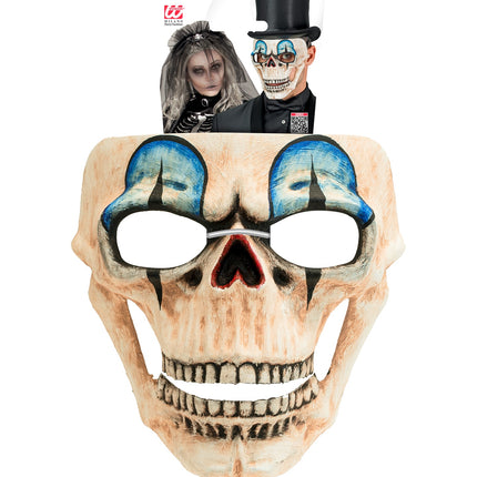 Widmann SRL Clown schedel masker