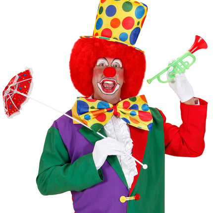 Widmann SRL Clown strik met stippen