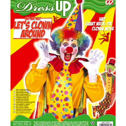 Widmann SRL Clown verkleedset volwassenen