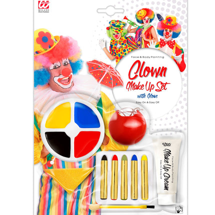 Widmann SRL Clowns make-up set