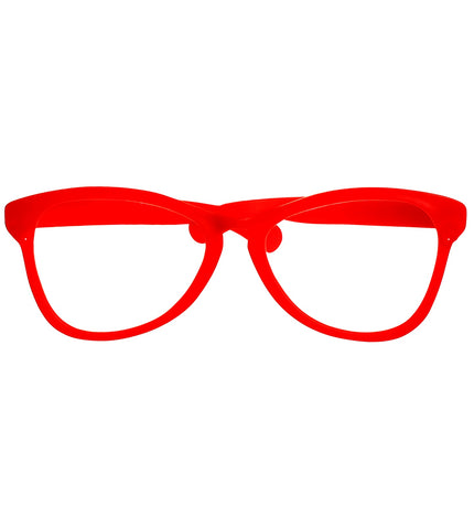 Widmann SRL Clownsbril rood
