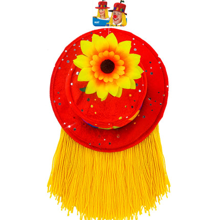 Widmann SRL Clownshoed met haar Frank rood