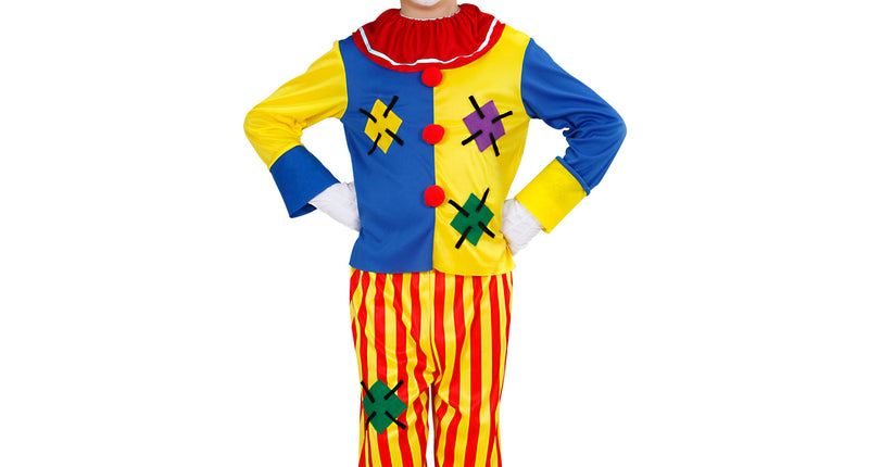 Widmann SRL Clownskostuum Billy kinderen