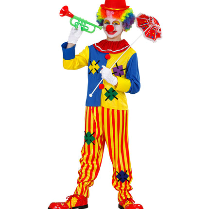 Widmann SRL Clownskostuum Billy kinderen