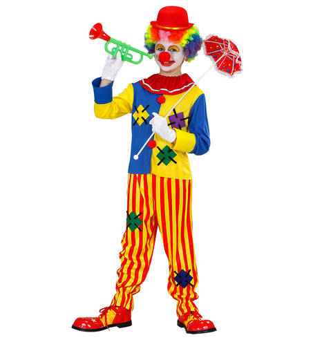 Widmann SRL Clownskostuum Billy kinderen