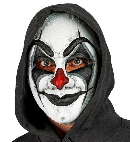 Widmann SRL Clownsmasker griezel zwart/wit