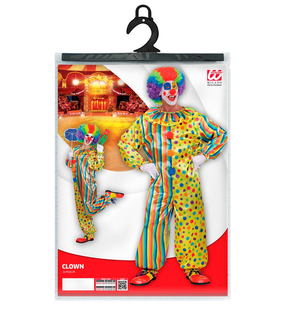 Widmann SRL Clownspak Flap vrolijk heren