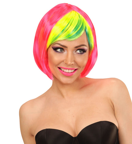 Widmann SRL Club boblijn pruik voor carnaval