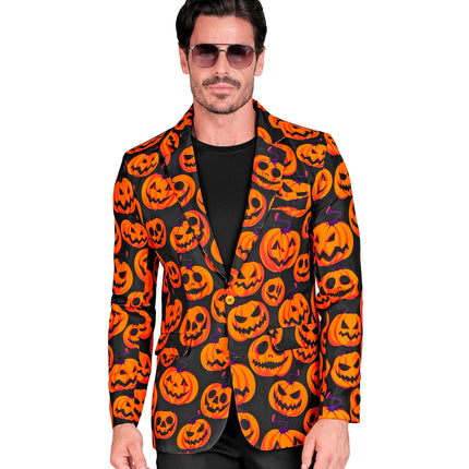 Widmann SRL Colbert halloween pompoen Edgar