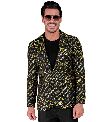 Widmann SRL Colbert happy new year gold