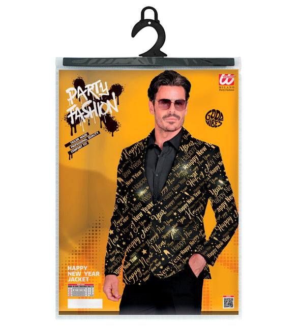 Widmann SRL Colbert happy new year gold