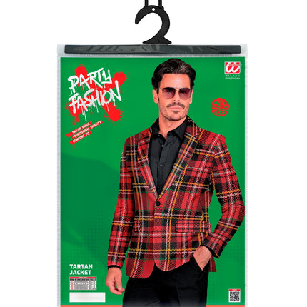 Widmann SRL Colbert schotse ruit charlie