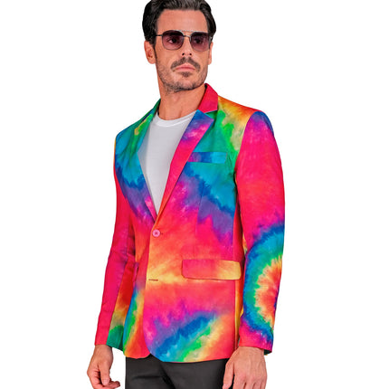 Widmann SRL Colbert tie dye neon