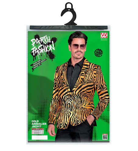 Widmann SRL Colbert zebra gold