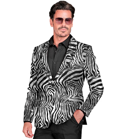 Widmann SRL Colbert zebra silver