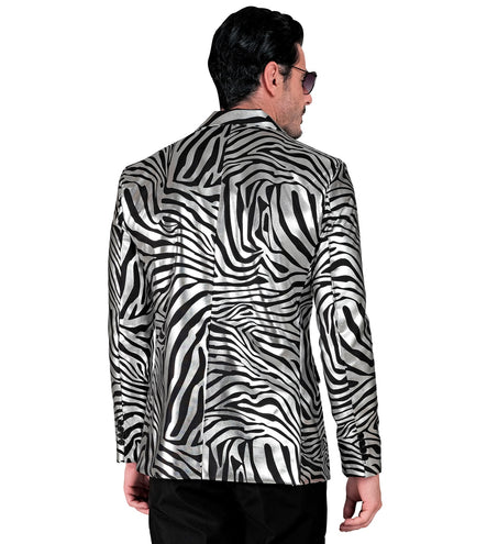 Widmann SRL Colbert zebra silver