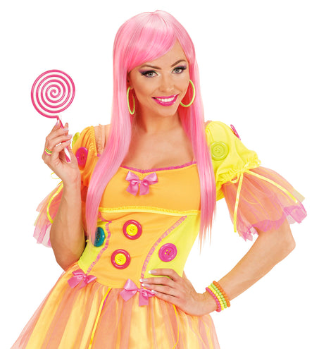 Widmann SRL Coole neon ringen set in vier kleuren