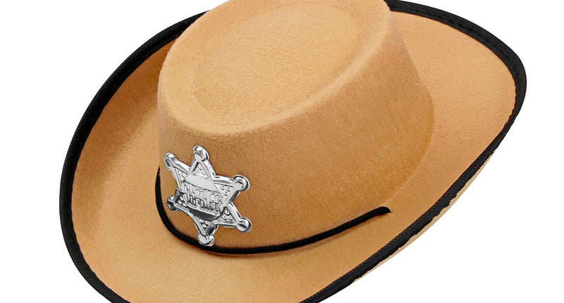 Widmann SRL Cowboy hoed kinderen lichtbruin